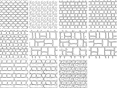 free autocad hatch patterns tile